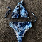 Boutique 1623 blue tie dye multi-way swimsuits Photo 0