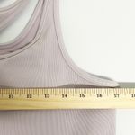 Zella  Womens Interlude Rib Cutout Dress Size L Lavender Sky Active Athleisure Photo 9