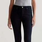 AG Adriano Goldschmied Pants Women 27 Navy Blue Farrah Skinny Ankle High Rise Photo 0