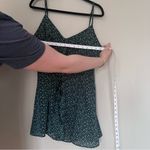 Sisterhood Green and White Polka Dot Mini Dress Size M Photo 7
