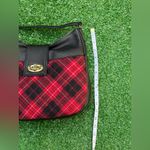 Talbots Quilted Greenwich Hobo Bag, Red Wool Plaid, NWOT Photo 13