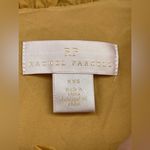 Rachel Parcell Mustard Yellow Ruffled Tiered Long Sleeve Maxi Dress Textured Photo 10