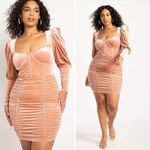 Eloquii NEW Bustier Velvet Dress, 16 Photo 2