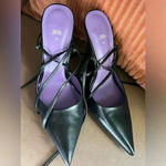 ZARA LACE UP HEELED LEATHER SHOES SIZE 6.5 LIKE NEW SMOOTH LEADER SHOES Photo 12