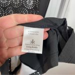 Krimson Klover Jasmine Black White Floral Laser Cut Dress size medium athletic Photo 4