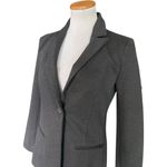 NWT Womens J Crew Charcoal Ponte Work Blazer Dress Jacket Photo 4