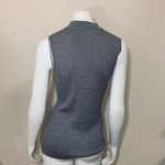 Nygard Silver Metallic Turtleneck Tank Top Blouse Photo 8