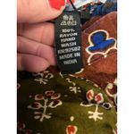 Sacred Threads Brand New  Hippy Batik Boho Pocket Patch Tunic Top t L/XL Photo 5