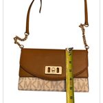 Michael Kors  Tan and Cream Clutch Photo 8