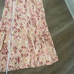 Knox Rose  Pink Boho Short Sleeve V-neck Rayon Maxi Dress ~ Women’s Size M Photo 9