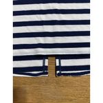 St. John St Johns Bay Women Size XL Striped T Shirt Dress Stretch Lightweight Comfy Photo 4