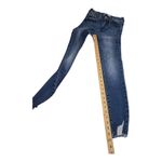 KanCan Dark Wash Skinny JEANS Women's 26 High Waisted Ripped Hem Distressed NWOT Blue Photo 10