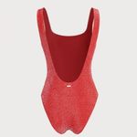 Berlook Red Lurex No Padding One Photo 3