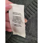 Wilfred Free  Medium 100% Merino Wool Gray/Green Sweater Crewneck Women's Photo 3