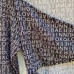 Princess Polly Womens 8 black Text me long sleeve mini dress-TIE NOT INCLUDED Photo 6