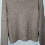 Thakoon Open Back Turtleneck Oatmeal Wool Sweater Womens Size Small Photo 1