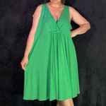 Aa Studio Emerald Green Midi Dress Size 22W Photo 2