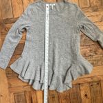 Joie #22 Women's Heathered Gray Wool and Cashmere Sweater by , Sz: XS Photo 4
