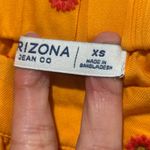Arizona Jeans Arizona Jean Company Bright Orange Floral Crop Top Photo 7