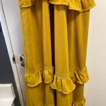 Emory park  mustard maxi dress so pretty and feminine size medium Photo 5