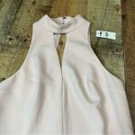 EXPRESS  Women's NEW Pink Black Lace Fully Lined Date Night Halter Dress Sz 6 Photo 3