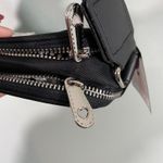 Brighton Love Essentials Black Crossbody Bag Black Hearts Shoulder Strap NWT Photo 5