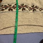 Geoffrey Beene  Knit Sweater with Geometric Pattern Photo 3