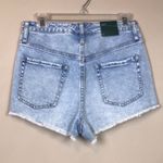 Wild Fable NWT  Women's Distressed Floral Lace Denim Cutoff High-Rise Shorts Photo 4