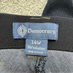 Democracy  Women’s Ab Solution Itty Bitty Bootcut Jeans Mid Rise in Indigo 14W Photo 10