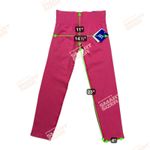 Joy Lab High Rise Seamless Ribbed Knit 7/8 Leggings Hot Pink NEW Size L Photo 4