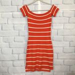 Armani Exchange Red Striped Body Con Dress Sz. XS Photo 2