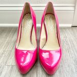 Jessica Simpson  Parisah Perfectly Pink Patent Leather Platform High Heel Pumps Photo 4
