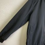 Retro Rifle Fiesta Bomber Jacket XS Black Full Zip Reversible Red Floral NWT Photo 7