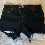 Levi’s Black Denim Shorts Photo 0