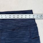 Iuga Athletic Bike Shorts with Pockets High Waist Heathered XXL Blue Photo 1