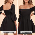 Exlura Black Long Sleeve Dress Photo 1