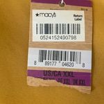 RACHEL Rachel Roy NWT Dress Tunic Top XXL Golden Yellow Pockets Sleeveless Gold Photo 3