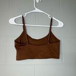 Girlfriend Collective  Everyday Bralette in Cinnamon Brown Women’s Size Medium Photo 2