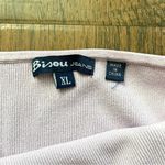 Bisou Bisou BISOU Jeans lavender knit tank top, size XL Photo 4
