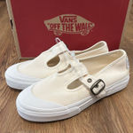 Vans Mary Jane beige cream shoes sneakers women’s 7.5 new Photo 0