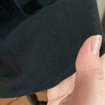 Free People  black Ruffle me up ruffled smocked detail front tie top size S Photo 10