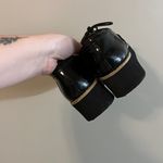 Madden Girl black patten leather platform oxford loafer sneakers Photo 3