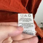 Wrangler Retro Embroidered Corduroy Long Sleeve Dress Size Xlarge Orange Photo 6