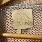 Chaser  Blue and Pink Knit Waterfall Sweater Cardigan Photo 6