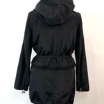 Betsey Johnson  Black Peplum Anorak Jacket Size M Photo 10
