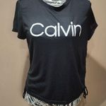 Calvin Klein Performance Black Tee Sz L Size L Photo 0