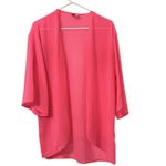 H&M  Sheer Bright Pink Kimono(Size XS) Photo 3