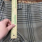 Akris Punto Tan & Black Glen Check Plaid Cuffed Trouser Pants Size 8 Photo 7