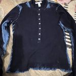 autumn cashmere  inked button front henley M Photo 0