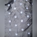 & Other Stories & Other Stories Black and Silver Bow Detail Metallic Jacquard Shift Mini Dress 4 Photo 5